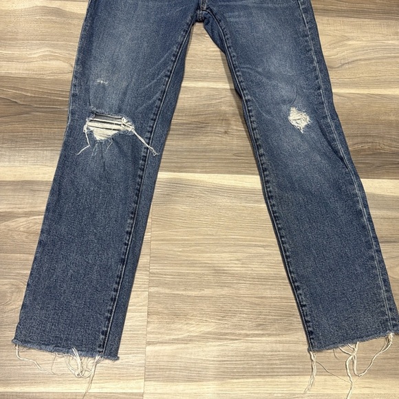 GAP Blue Denim Girlfriend Jeans size 26 - Picture 4 of 8